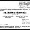 Lurtz Katharina 1925-2000 Todesanzeige